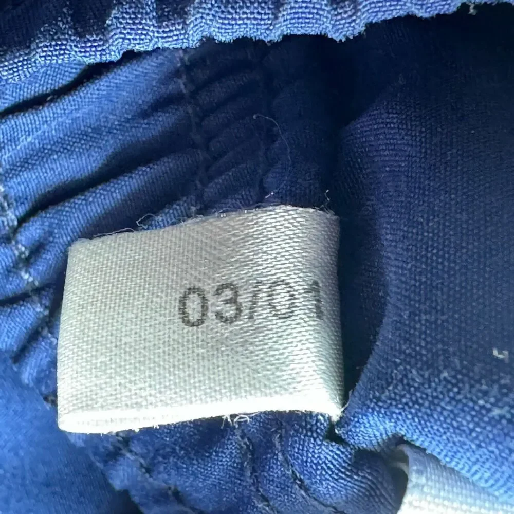 Vintage Y2K Adidas Mens Small Blue Cargo Pockets‎ Sport Shorts 2001 Athleisure